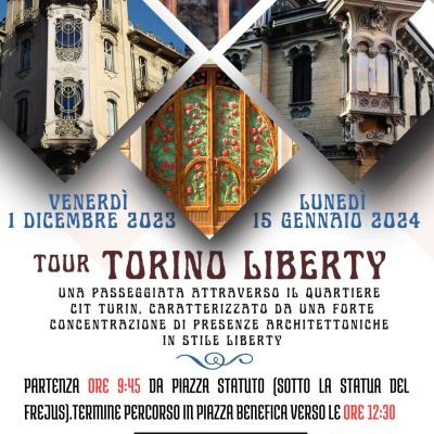 Torino Liberty  1 e 15 dicembre 23