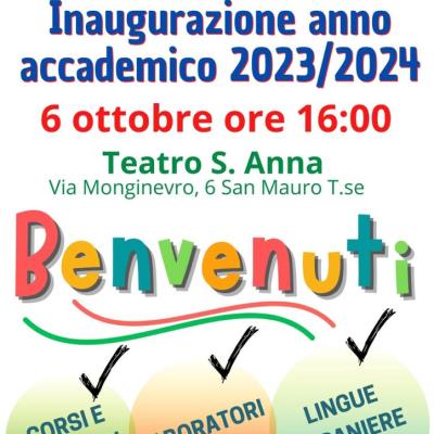 FESTA APERTURA ANNO 23/24